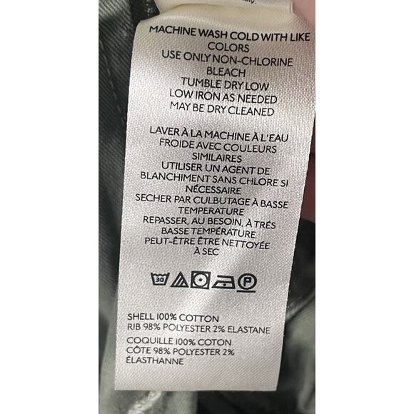 Anthropologie Pilcro Canvas Cropped Bomber Jacket Women's SZ XS Street - Picture 6 of 9